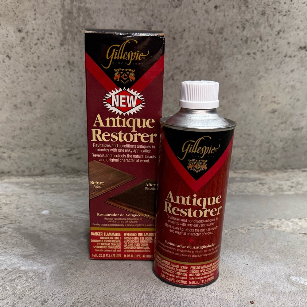Gillespie Antique Restorer 1995 Discontinued New Old Stock